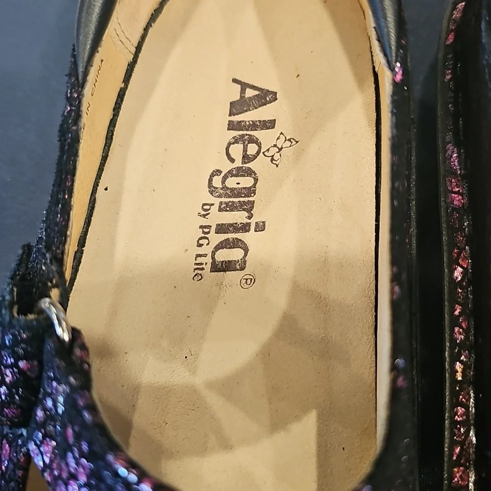 Alegria Dayana Metallic Purple Mary Jane - Picture 3 of 7